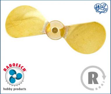 2-Blatt Wasserschraube A RECHTS 50mm M4 