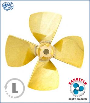 4-Blatt Kort Wasserschraube LINKS 35mm M4 