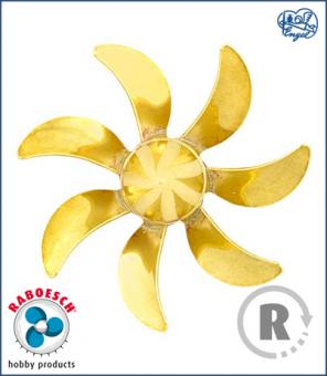 7-Blatt Sichelschraube RECHTS 73mm M5 