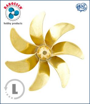 7-Blatt Sichelschraube LINKS 55mm M4 