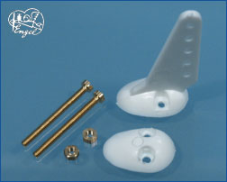 Ruderhörner 5-L mit S+M 30mm, 4 Stk. 