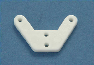 Ruderhörner doppelt 26mm, 2 Stk. 