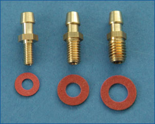 Drucknippel mit Dichtring M4 