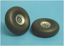 Leicht-Räder mit Nylon-Felge ø69mm, 2 Stk. 