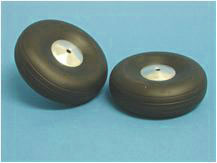 Räder mit Alu-Felge ø74mm, 2 Stk. 