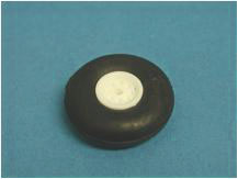 Sporn-Rad mit Nylon-Felge ø25mm 