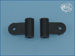 Steuerhörner 1-Loch, 2 Stk. 