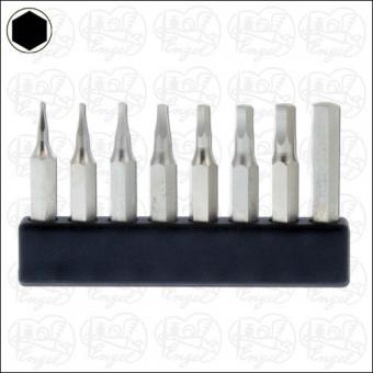 Mini-Bits hexagonal, set of 8 