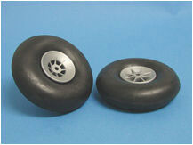 Leicht-Räder mit Nylon-Felge ø90mm, 2 Stk. 