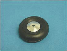 Sporn-Rad mit Alu-Felge  ø25mm 