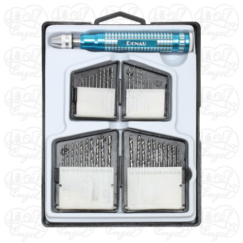 PROFILINE HSS Bohrerset 40-tlg. Ø 0,3 - 2,5 mm 