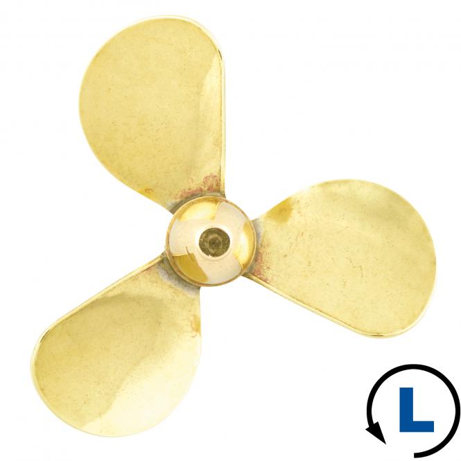 3-Blatt Wasserschraube A LINKS 25mm M4 