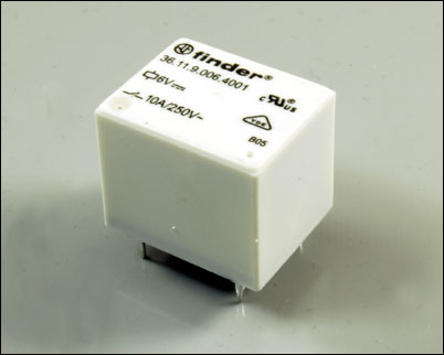 Relais 6V 10A 1UM 