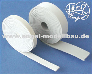 Tragflächen-Polsterband selbstkl. 12mm, 1m 