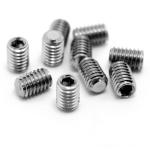 Gewindestifte mit Innensechskant M2,5x3mm - A2 rostfrei, 10 Stk. 