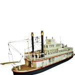 CHAPERON Mississippi-Heckraddampfer, Komplettbausatz 