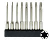 Mini-Bits Torx long, set of 8 