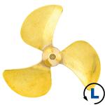 3-Blatt Wasserschraube C LINKS 50mm M4 