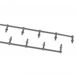 Handläufe Kstf. 5x155mm, 6 Stk. 